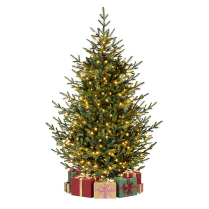 6 FT Pre-Lit Artificial Christmas Tree with 240 LED Lights