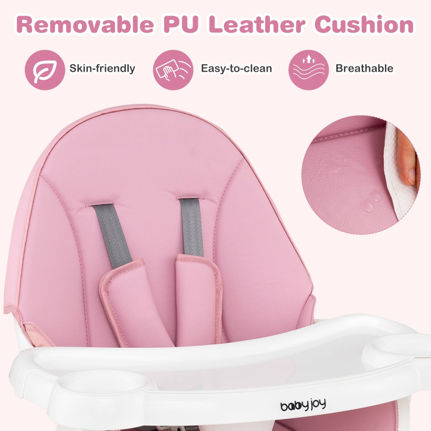 6-in-1 Convertible High Chair for Babies 6-36 Months