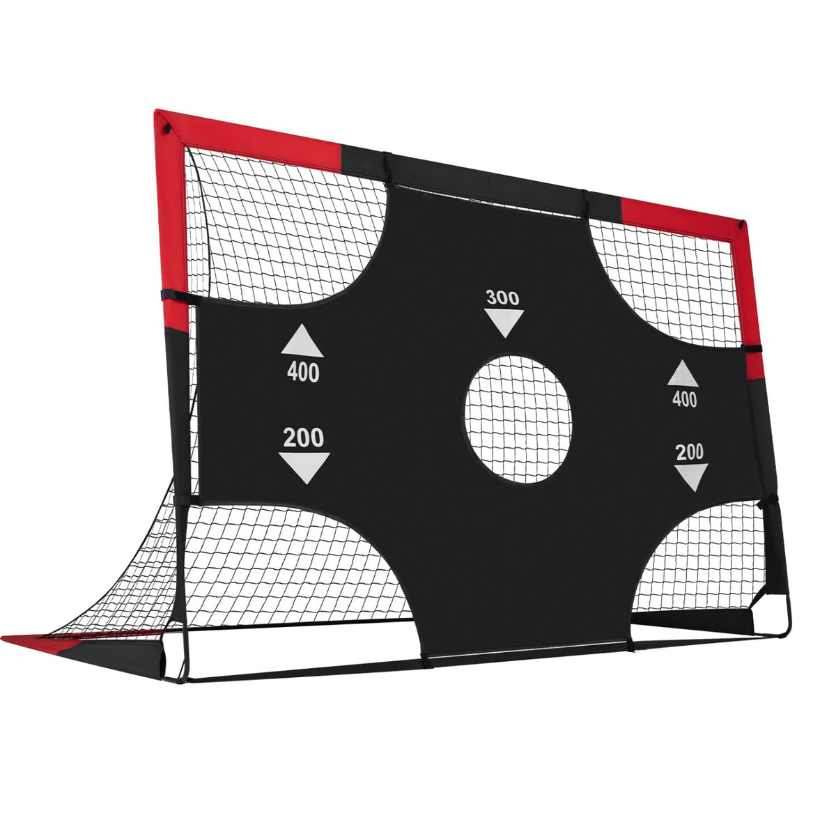 Portable Pop Up Soccer Goals Set 6x4 FT with Target & Cones
