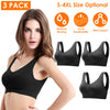 3-Pack Seamless Fitness Sports Bra