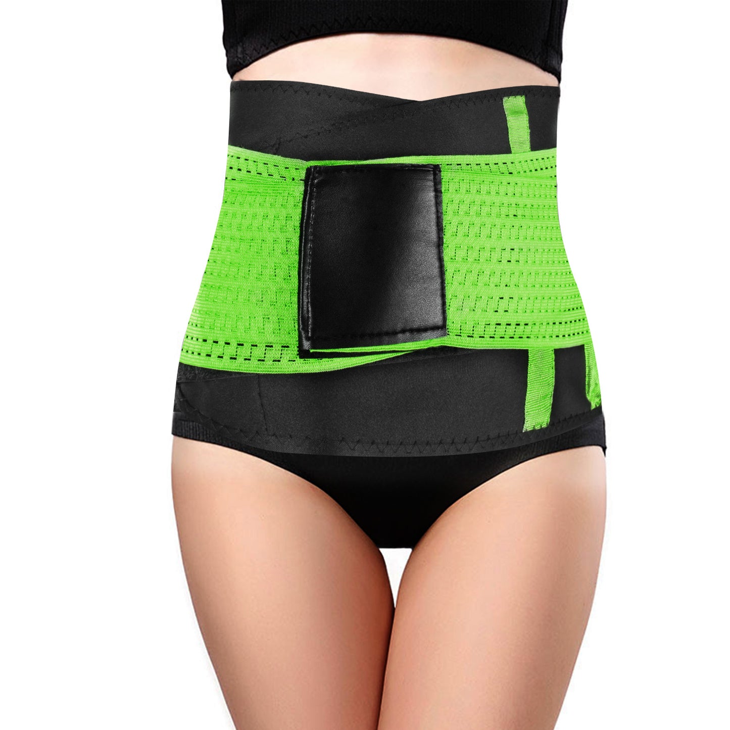 Waist Trainer Belt with Back Support - Adjustable Slimming Band