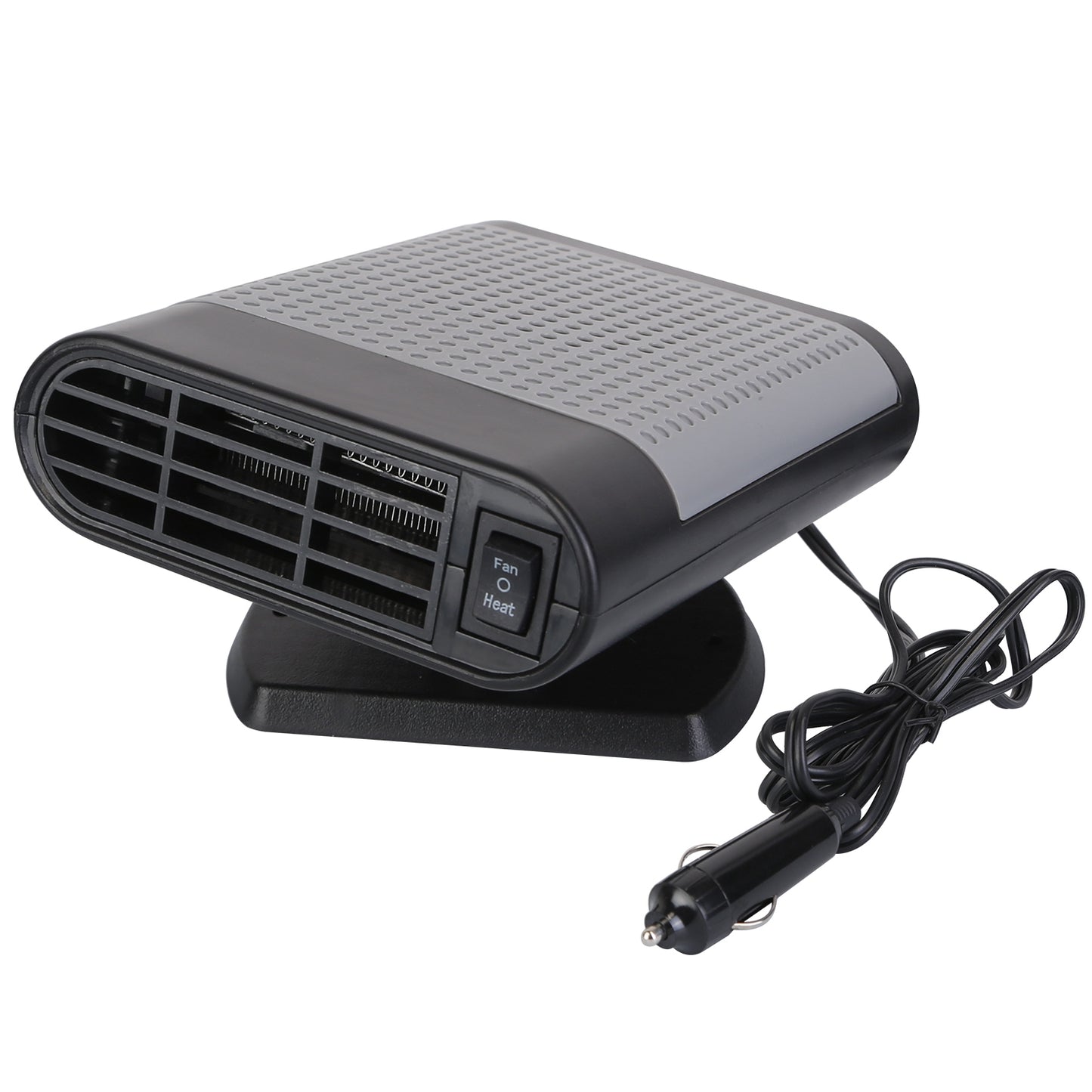 Portable Car Heater 150W 2-in-1 Defroster Fan with 360° Base