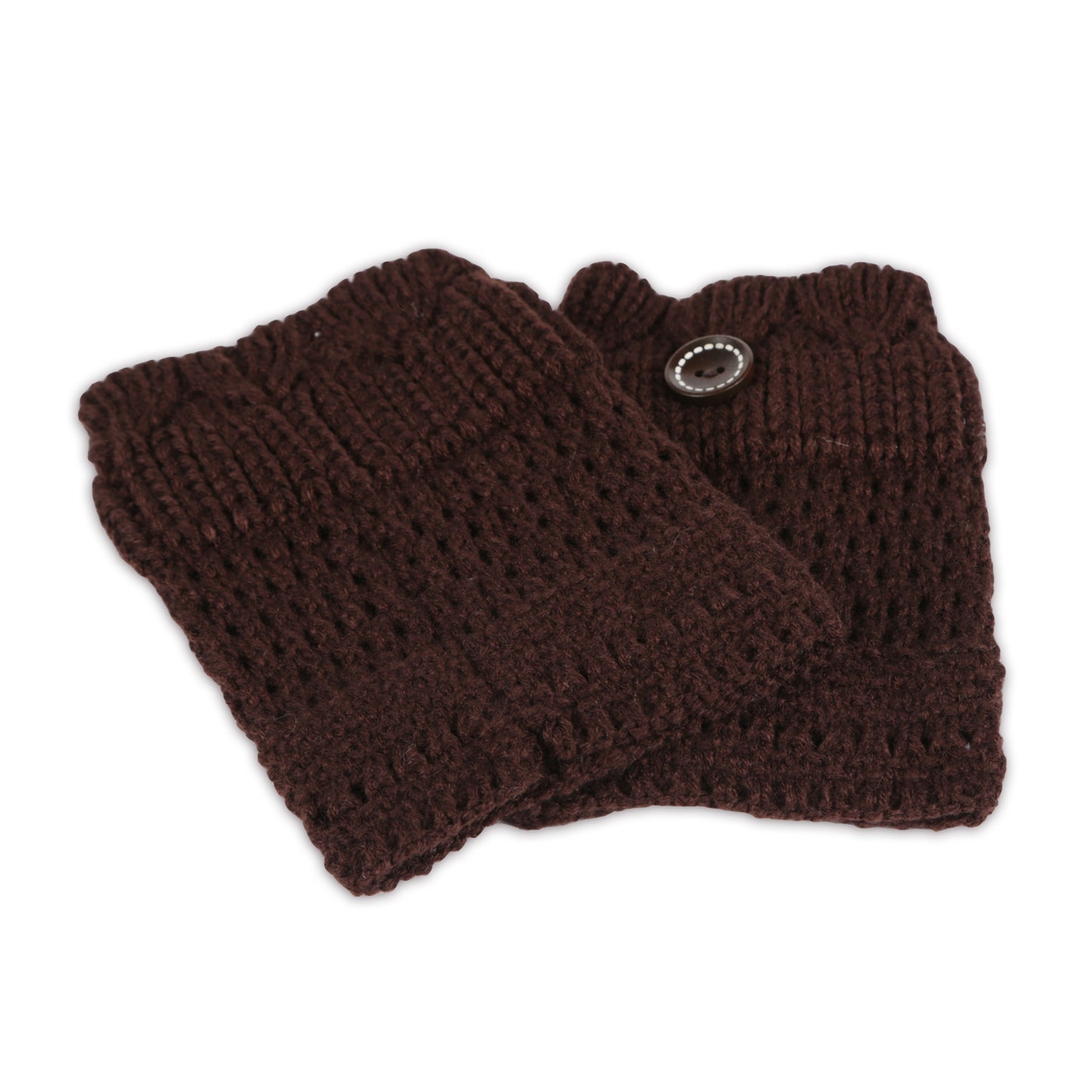 Women Winter Crochet Knit Leg Warmers