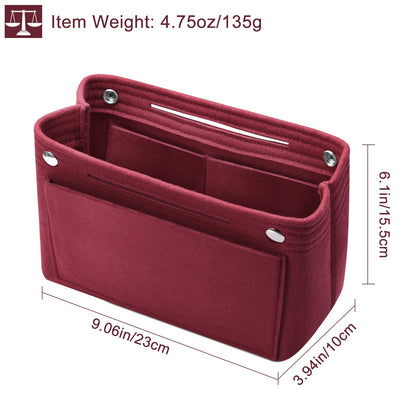 Felt Handbag Insert Organizer Purse