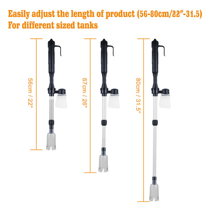 Aquarium Gravel Vacuum Cleaner - Battery Operated