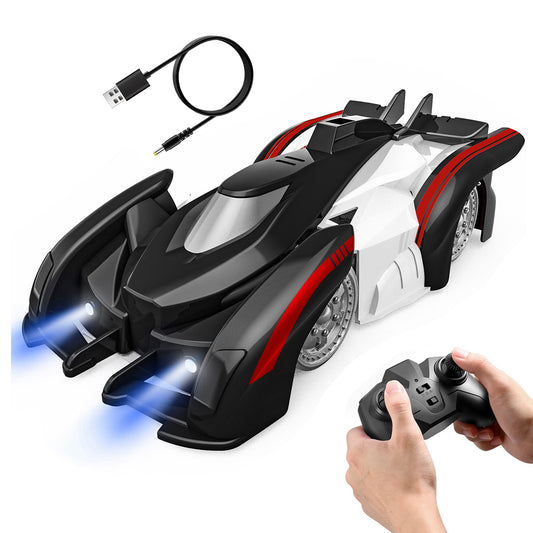 Wall Climbing RC Car with 360° Rotation and LED Lights