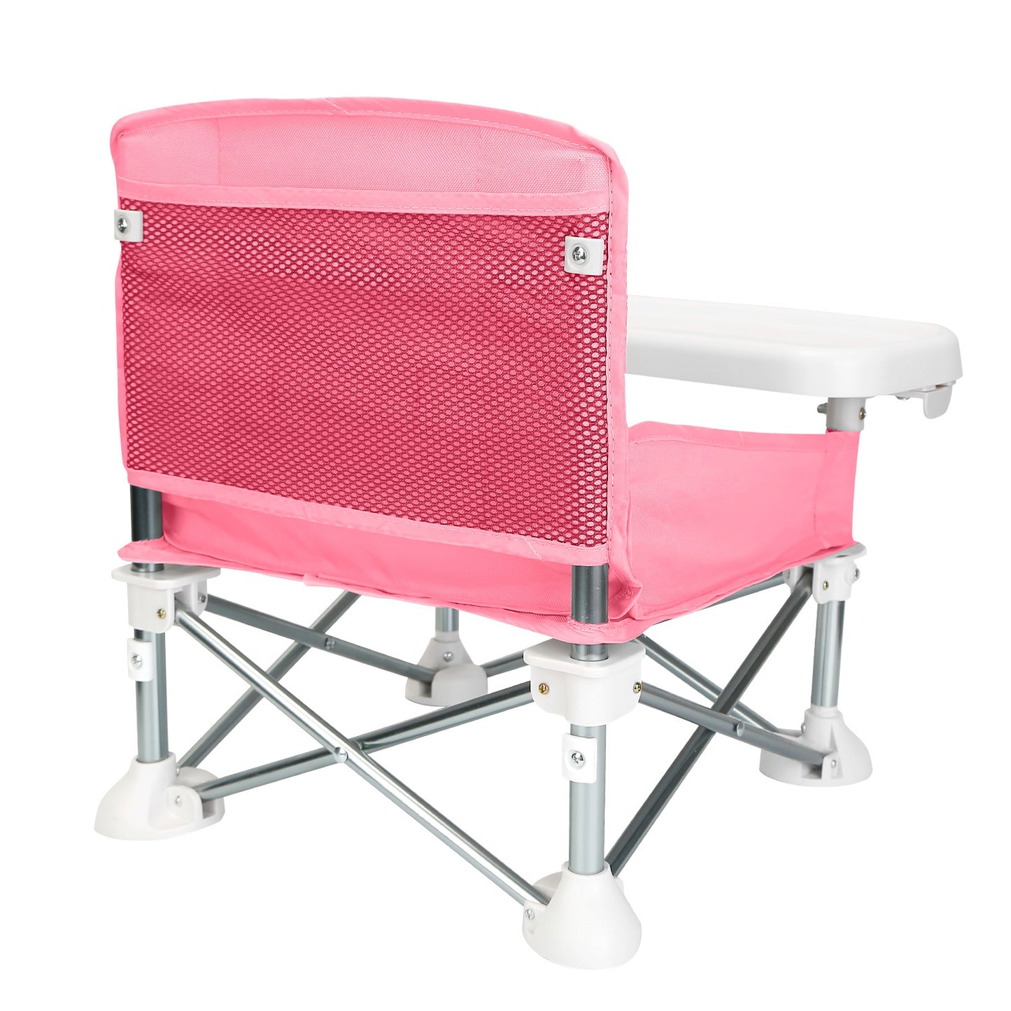Portable Baby Booster Seat with Detachable Tray & Carry Bag