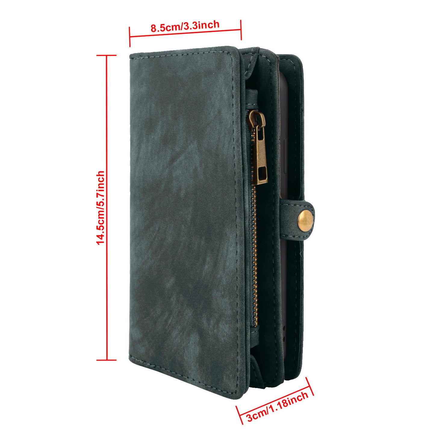 iPhone 6 Wallet Case with Detachable Magnetic Phone Holder