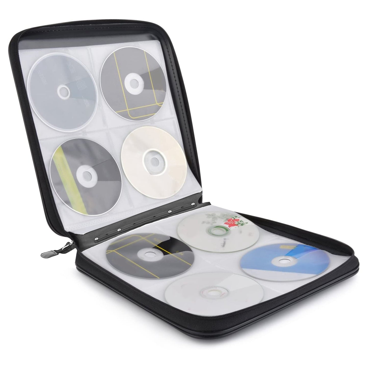 400 Disc CD DVD Storage Case with Carrying Handle