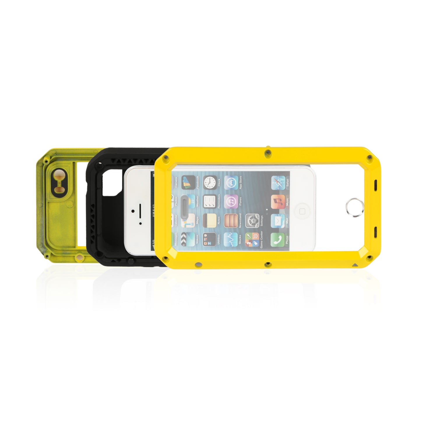 iPhone 6s Plus Rugged Full Cover Case with Screen Protector