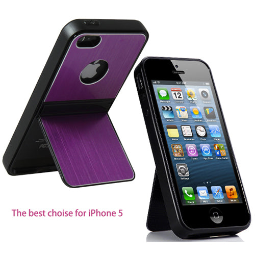 iPhone 5 Aluminum Hard Case with Dual Kickstand