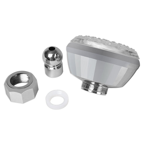 LED Color Changing Showerhead with Water Pressure Sensor