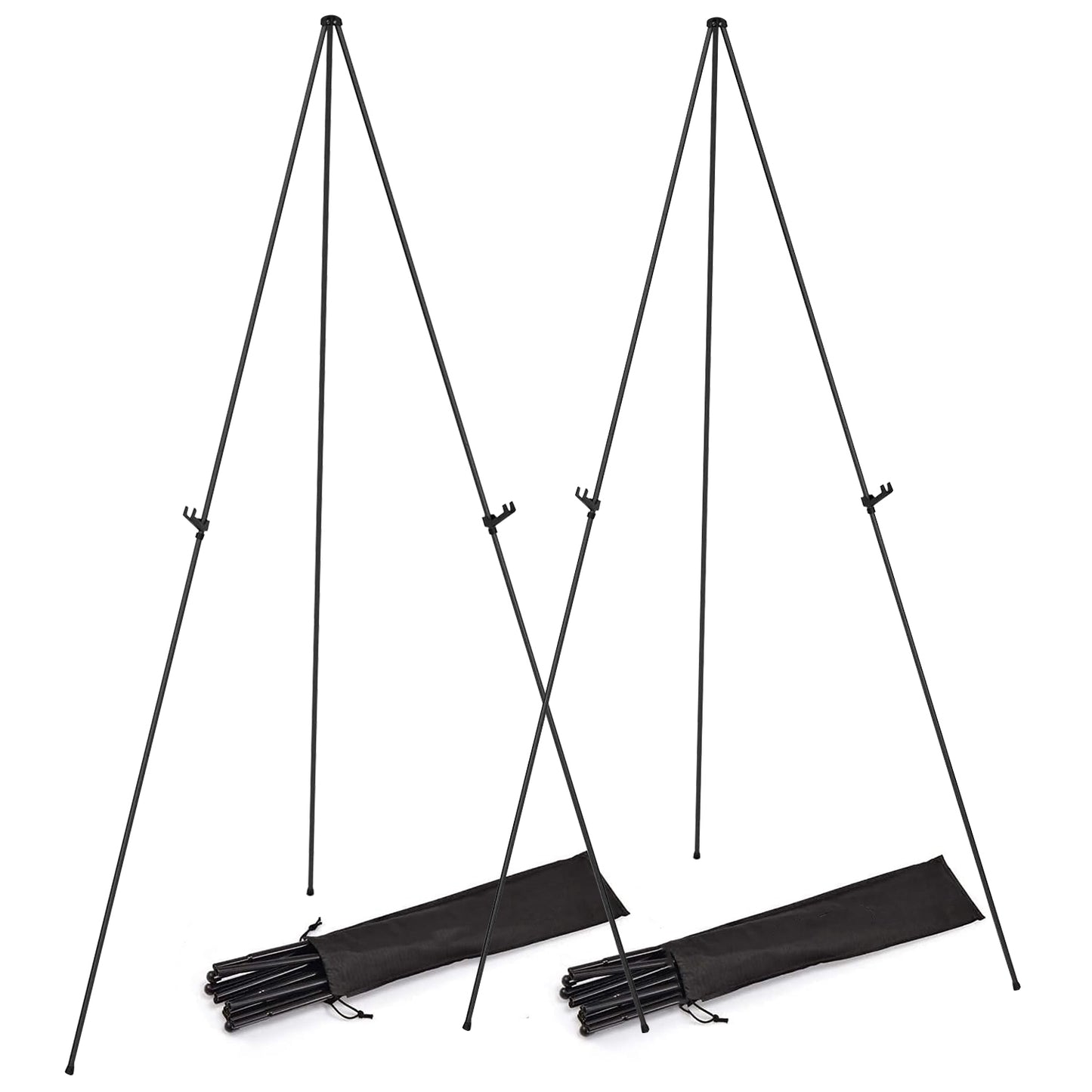 Collapsible Easel Stand 61in A-Frame Tripod with Carry Bag