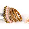 7-Piece Retro Gold Bracelet Set