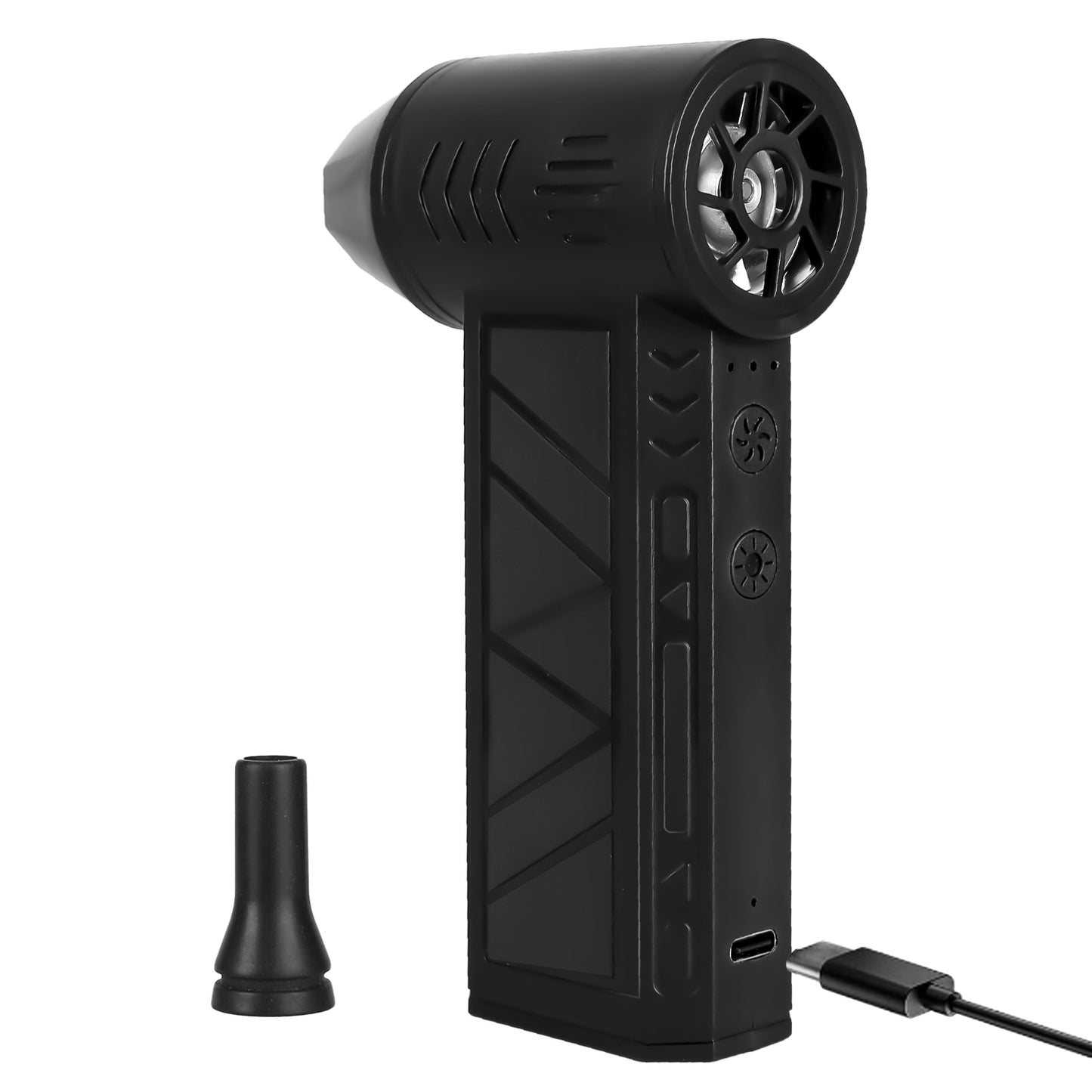Compressed Air Duster with LED Light – 150000RPM Cordless