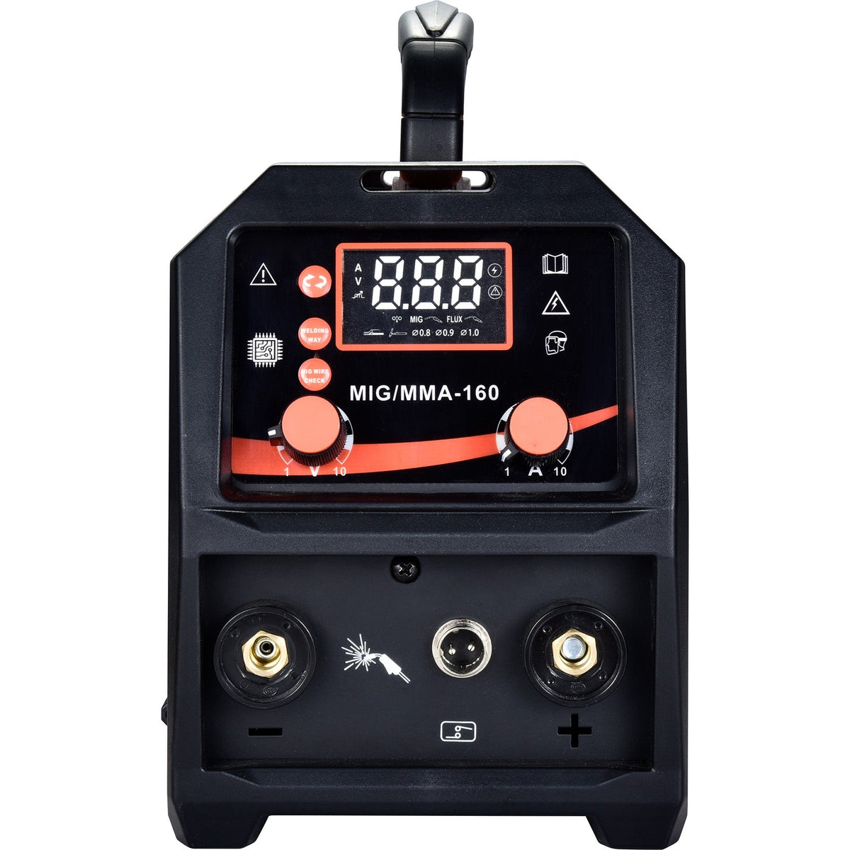 4-in-1 Portable Inverter Welder 160A Dual Voltage 110V/220V