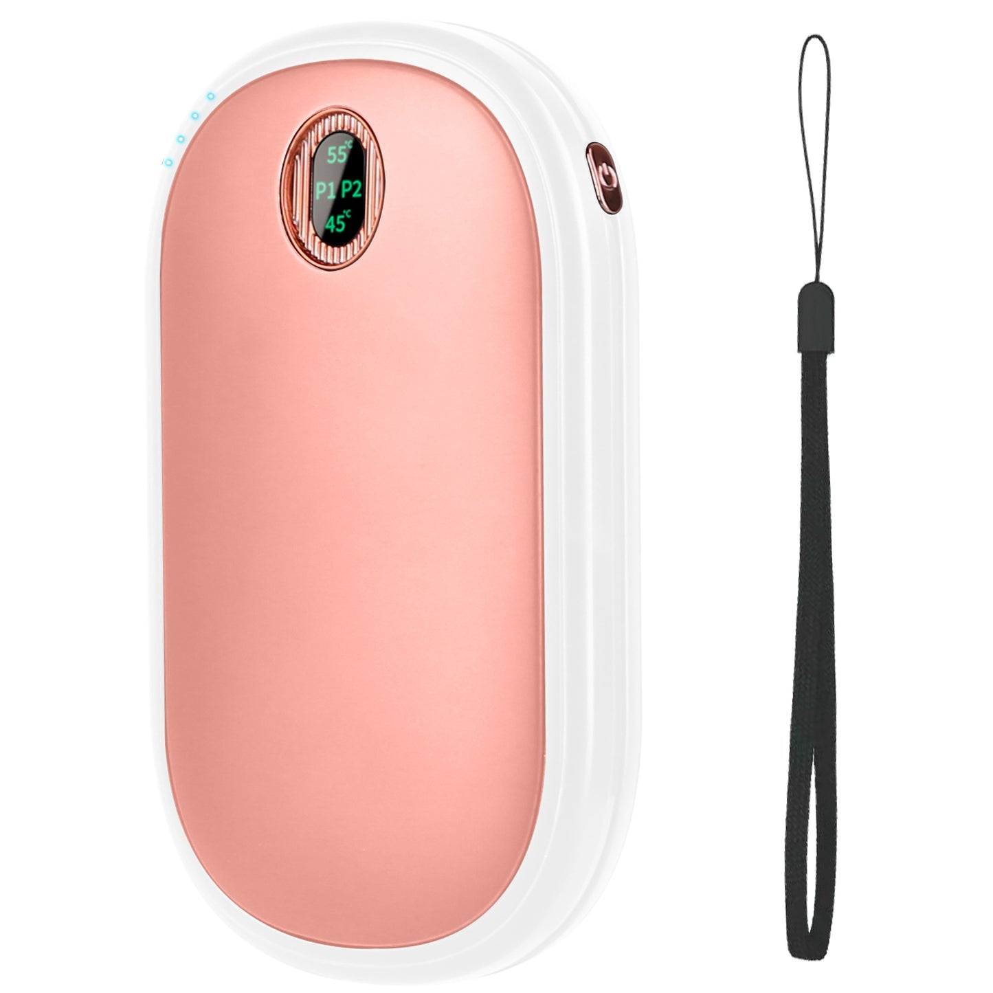 Rechargeable Hand Warmer with Power Bank & Digital Display
