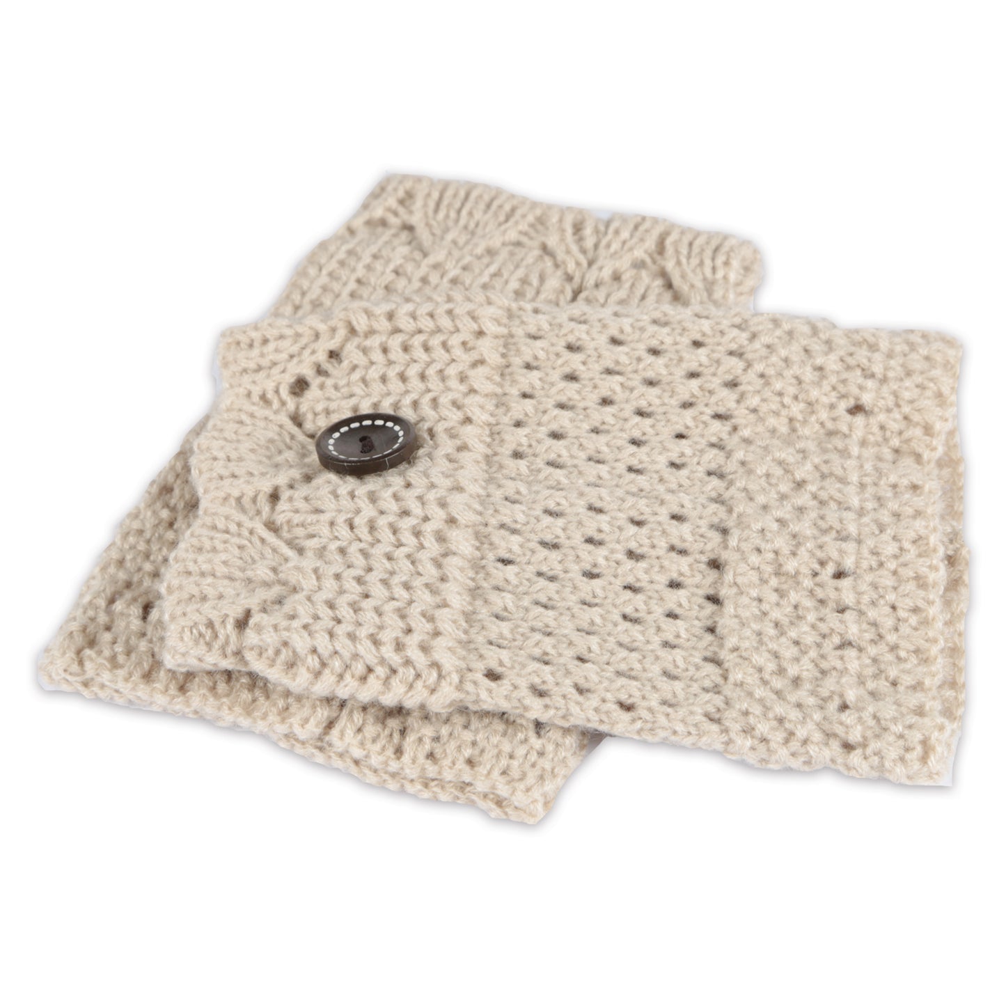 Ladies Winter Crochet Knit Leg Warmers