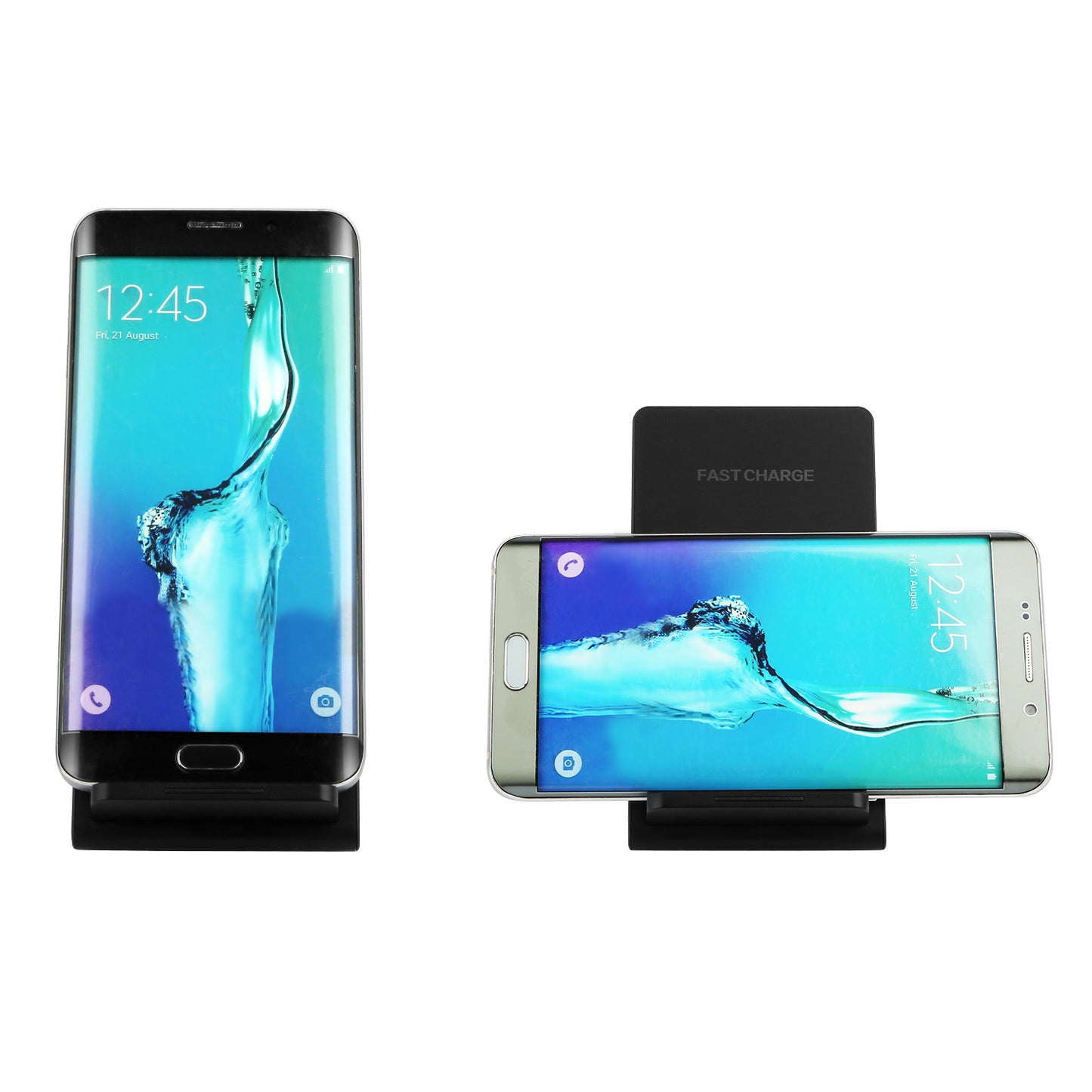Wireless Charging Stand 10W Fast Charge Dual Coil Qi Certified
