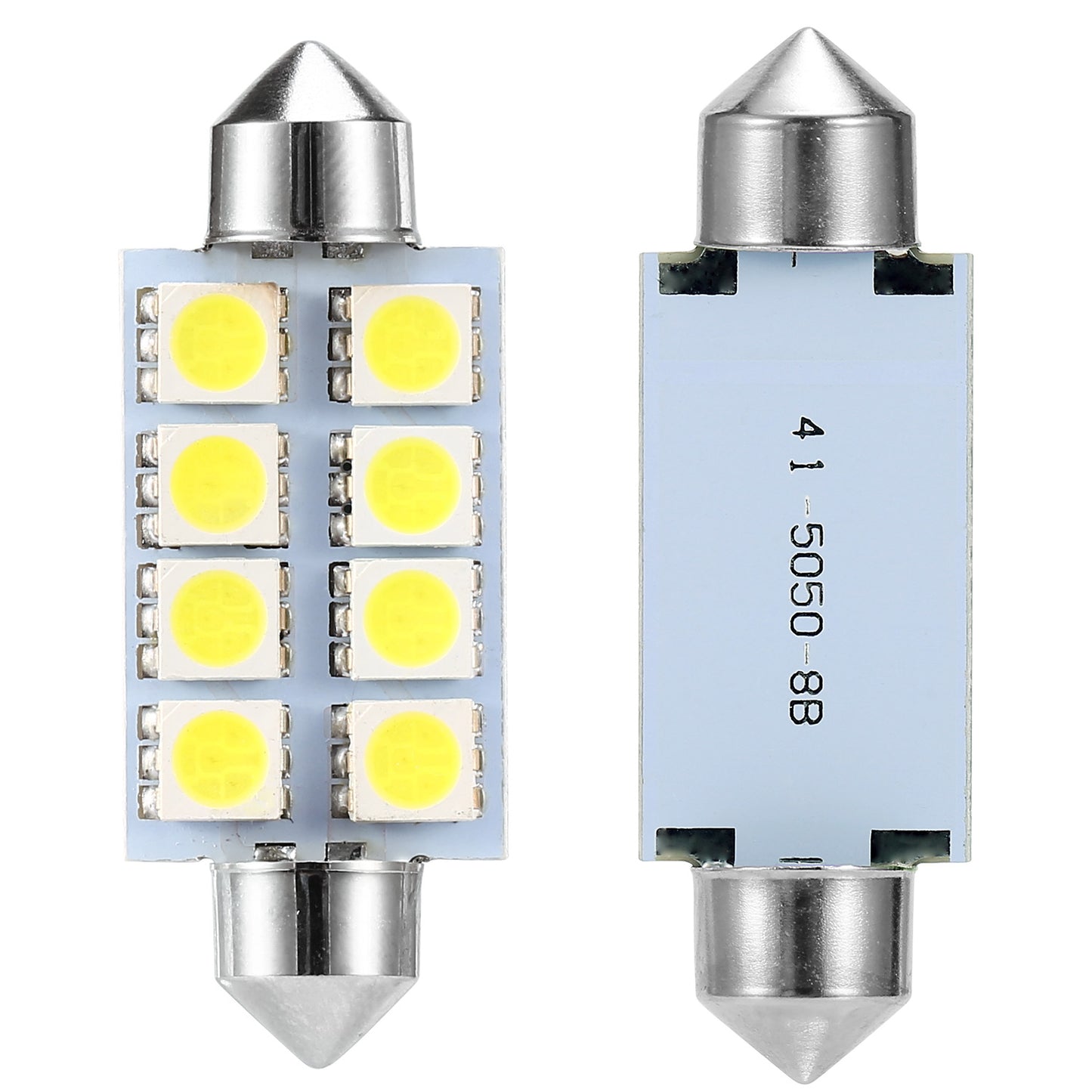 LED Interior Light Bulb Kit for Car - 14 Piece Set, 6000K White