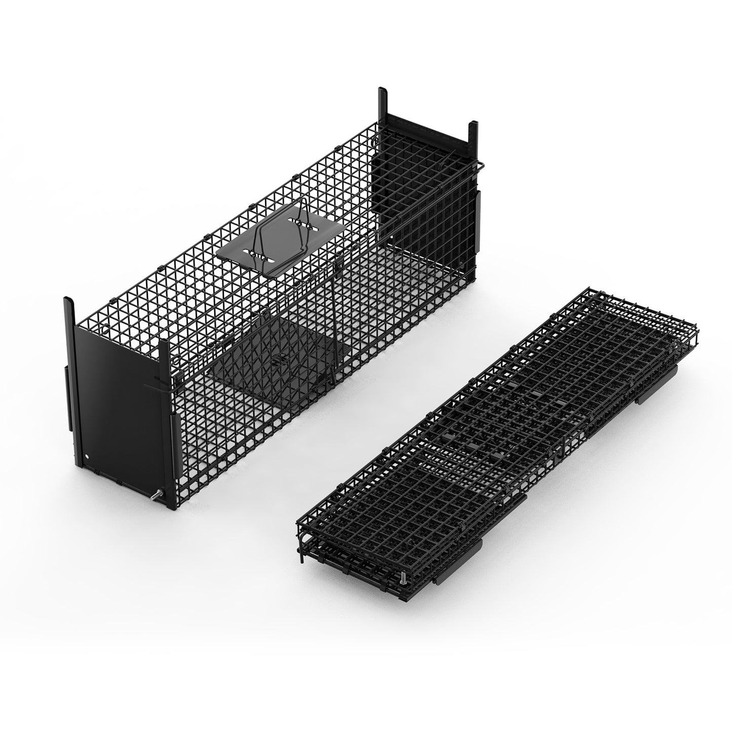 40in Humane Live Animal Trap Cage for Raccoons & Opossums
