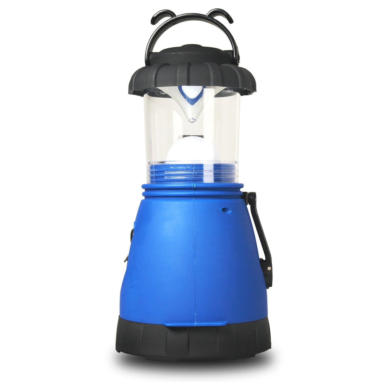 Hand Crank Camping Lantern with Spotlight & Car Charger
