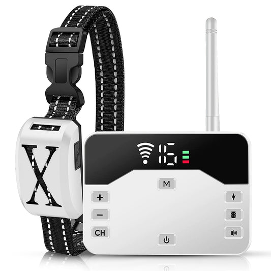 Wireless Electric Dog Fence & Training Collar System