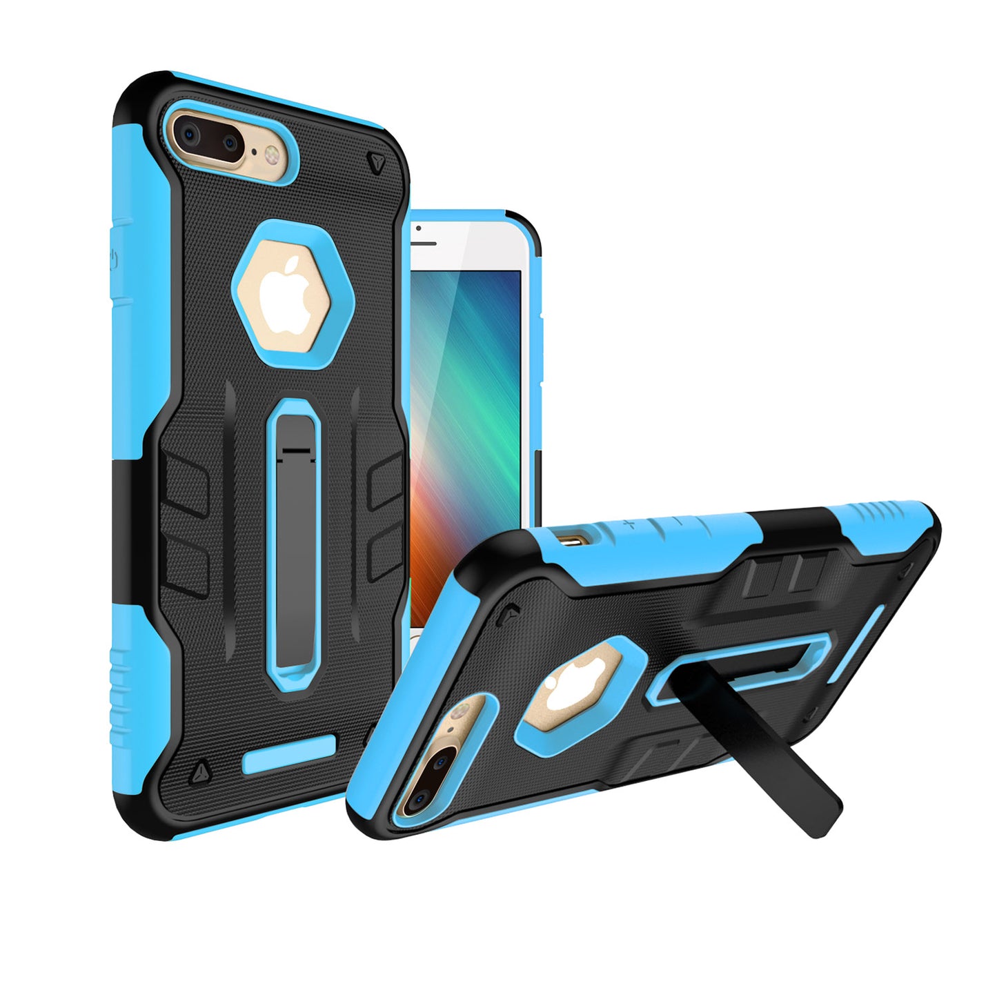 iPhone 8 Plus Rugged Case with Magnetic Kickstand