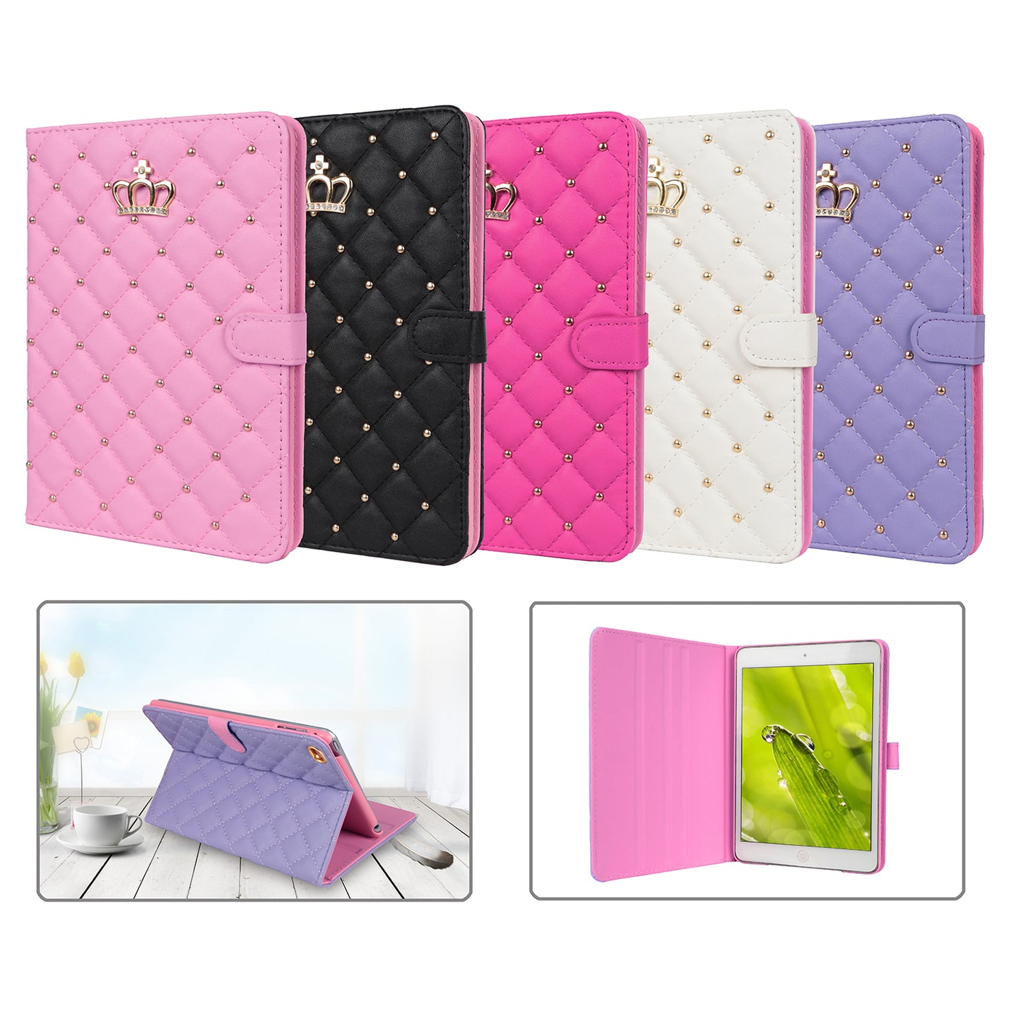 iPad Mini 1/2/3 Synthetic Leather Case with Stand