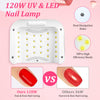 120W LED UV Nail Lamp