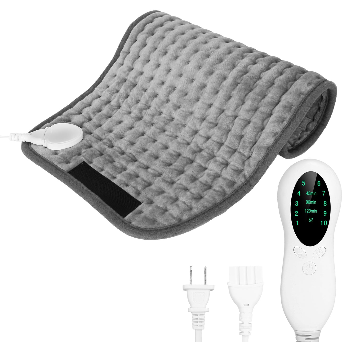Electric Heating Pad with 10 Temperature Levels & Timer