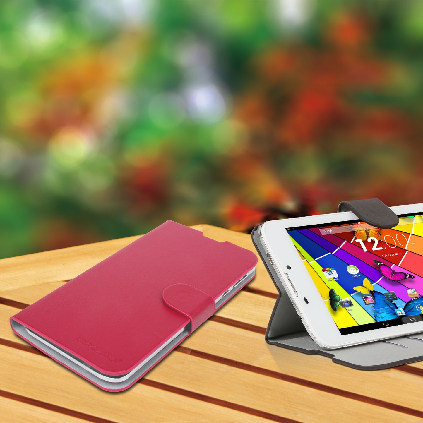 Tablet Folio Case for KOCASO Nova One - PU Leather