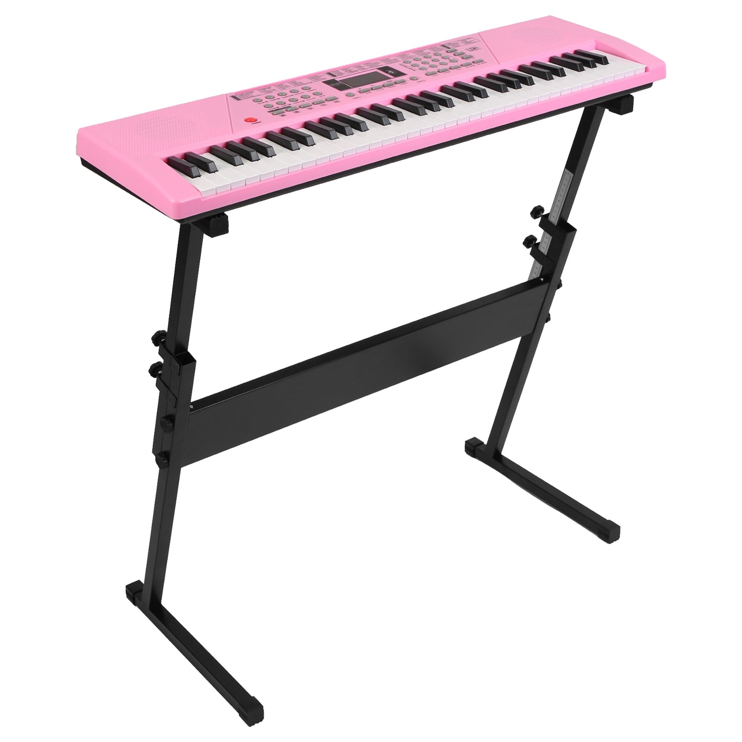 61-Key Digital Music Keyboard with Microphone & Stand