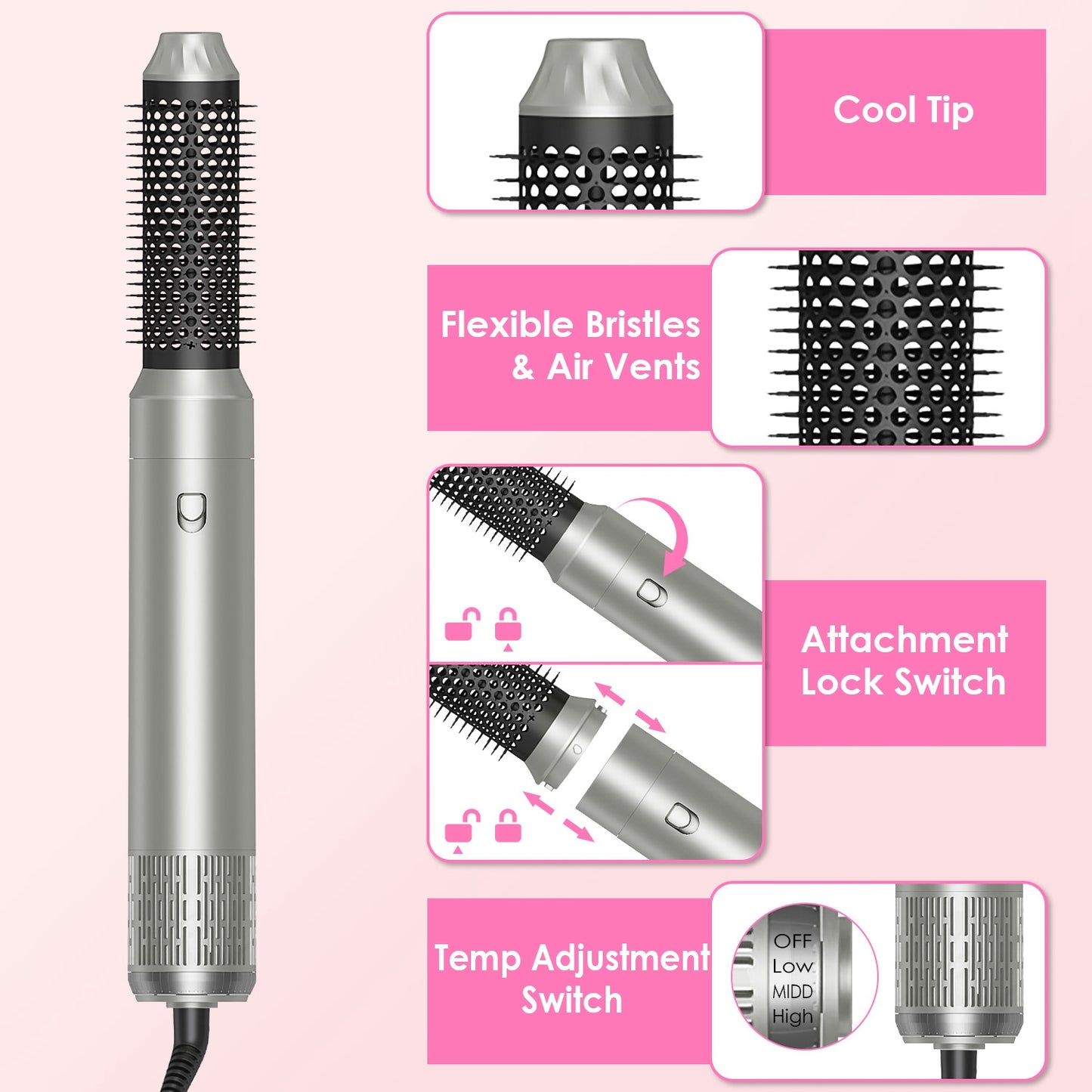 6 in 1 Hair Styler