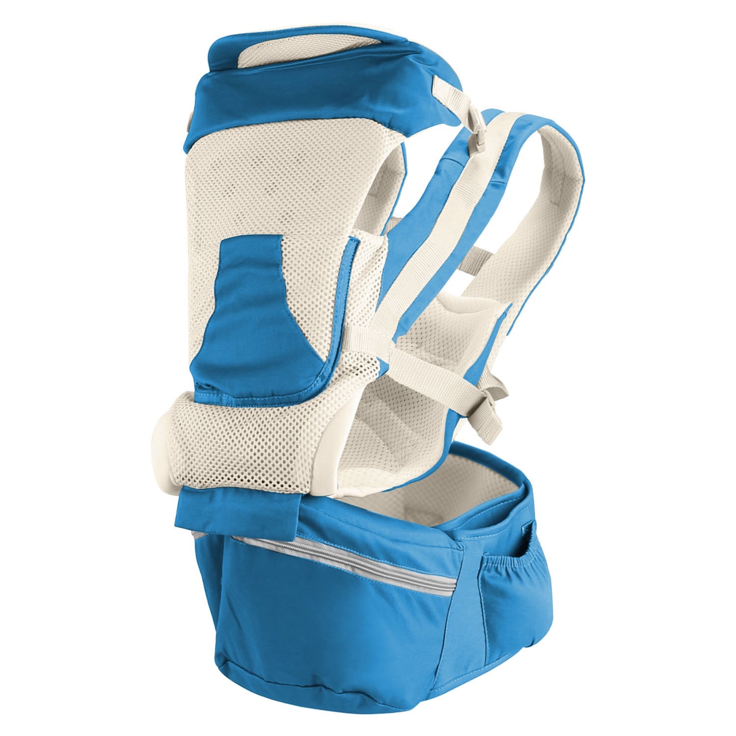 Ergonomic Baby Carrier with Hip Seat for 0-4 Years