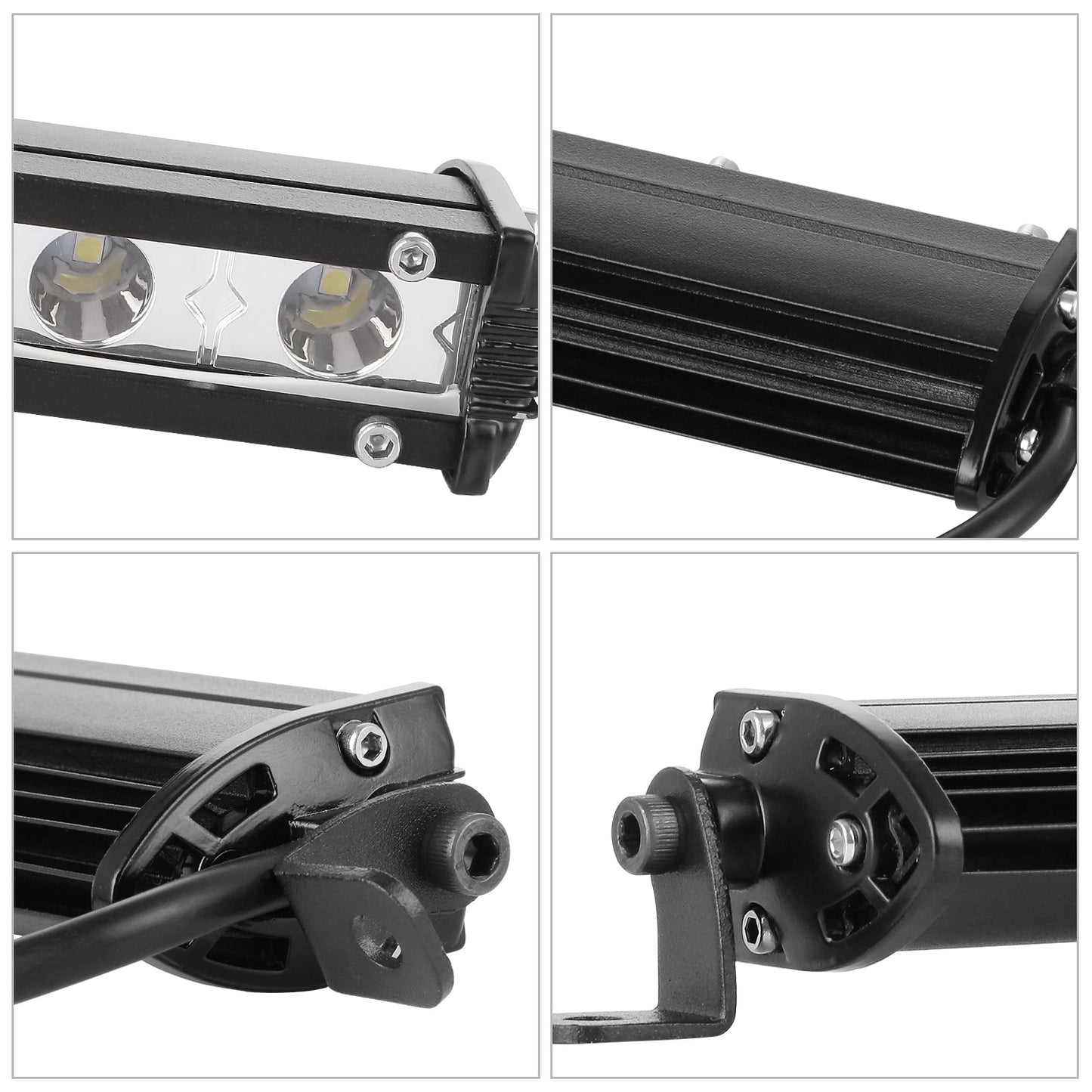7" LED Light Bar 18W Spot Beam for Offroad Trucks & SUVs