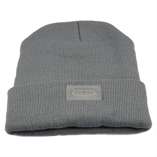 Warm Hat Camping Jogging Running Cap Headlamp