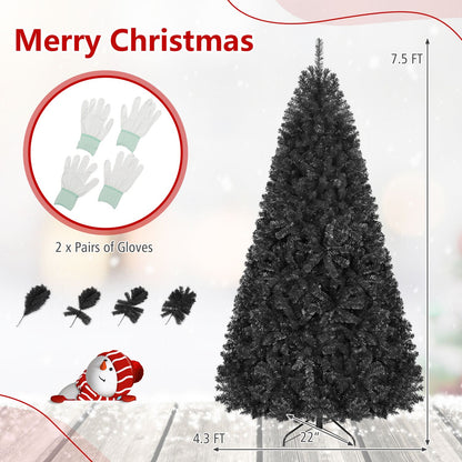 7.5 Feet Hinged Artificial Halloween Christmas Tree