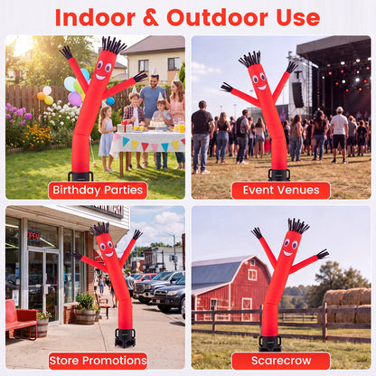 7 FT Inflatable Tube Man with Blower for Business Promotion