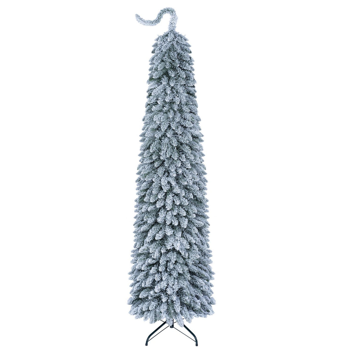5 FT Pre-Lit Artificial Christmas Tree with Bendable Top and 110 Warm White LED Lights