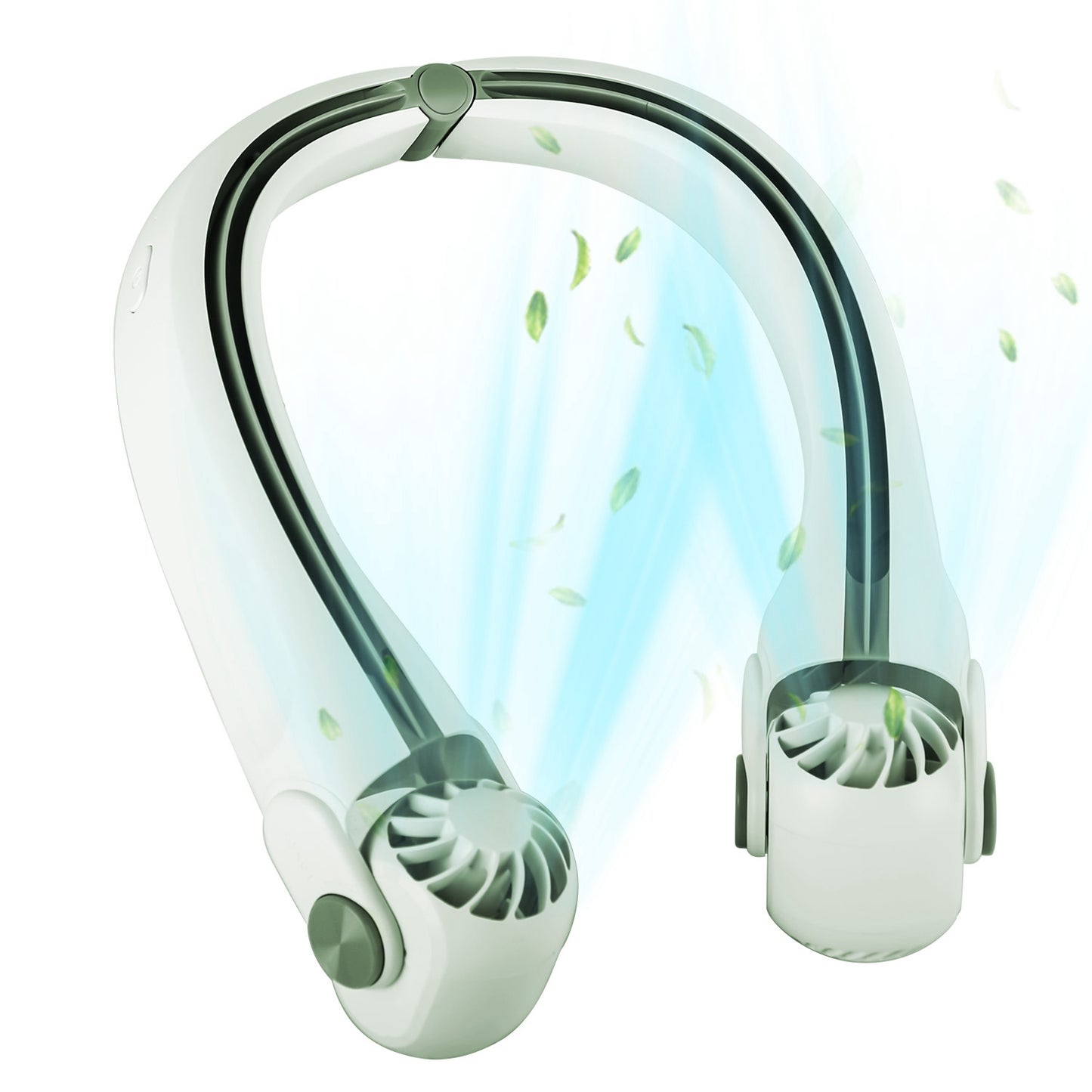 Portable Neck Hanging Fan with 360° Airflow & 3 Speeds