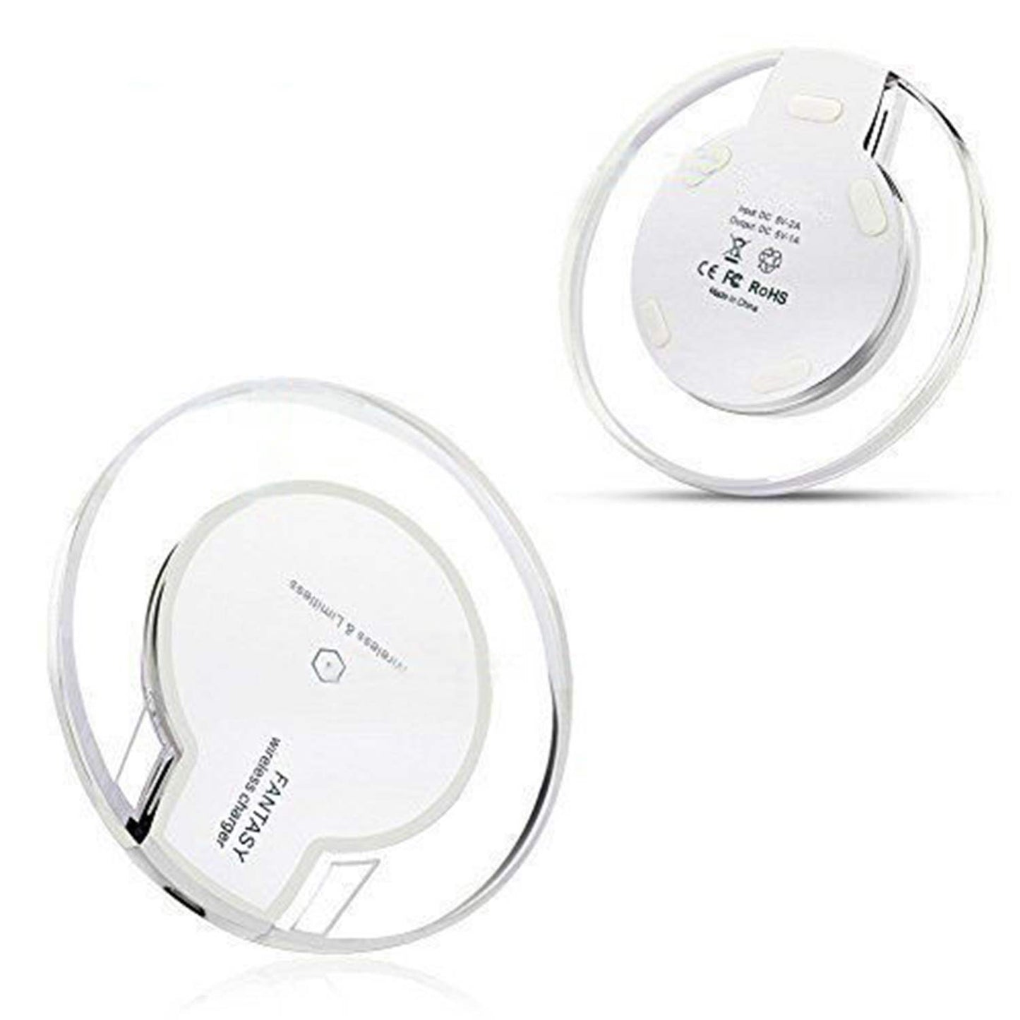 Qi Wireless Charging Pad - Mini Compact Design