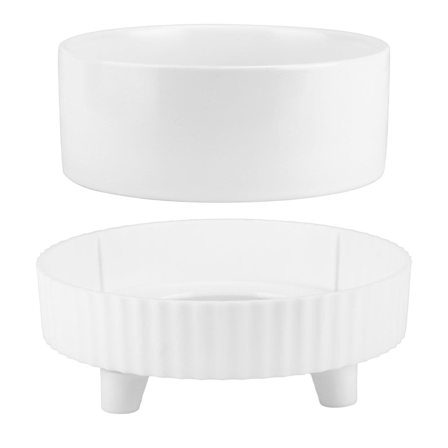 Heated Pet Water Bowl - USB Powered Ceramic Non-Freezing