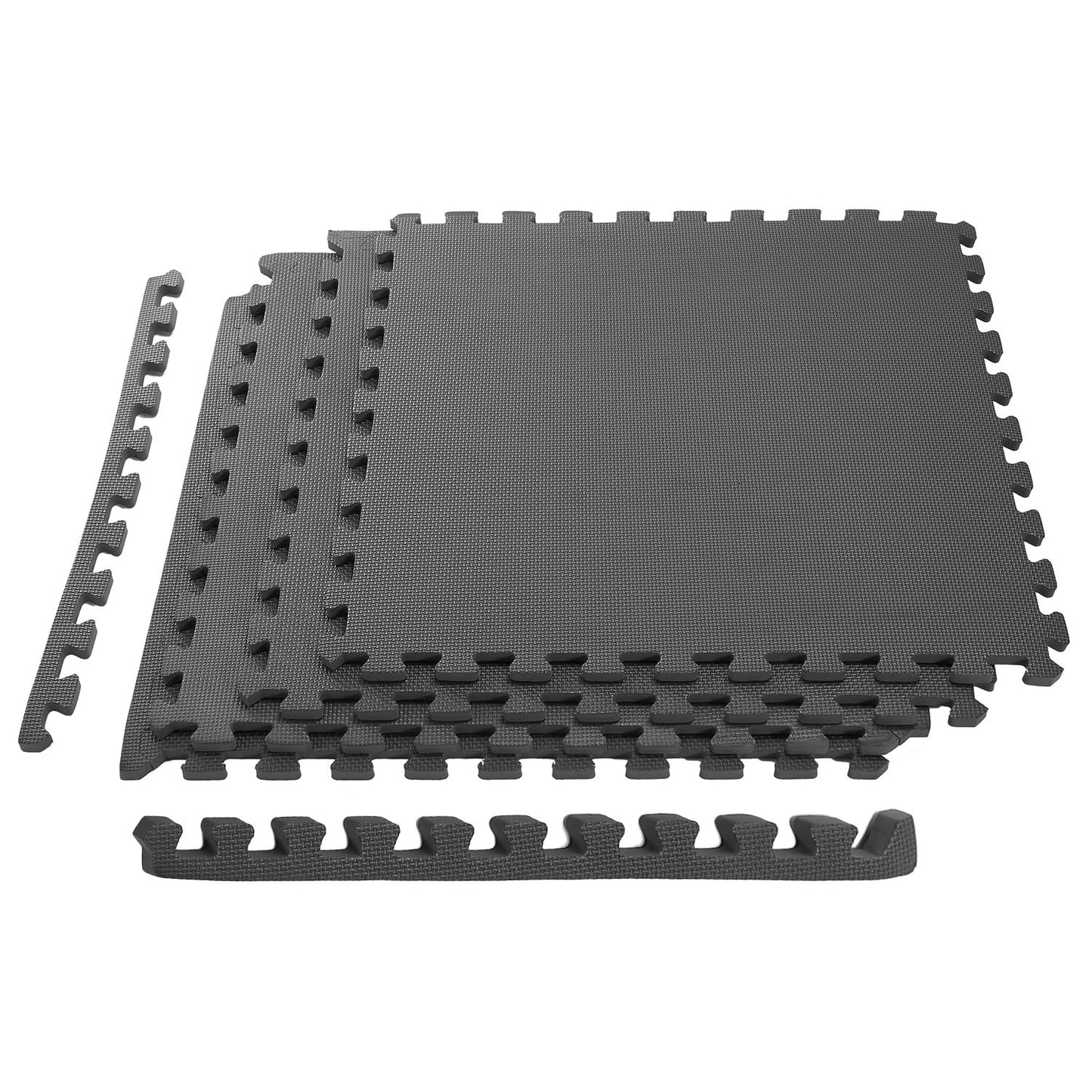 Interlocking Foam Floor Mats – 4-Pack EVA Puzzle Tiles