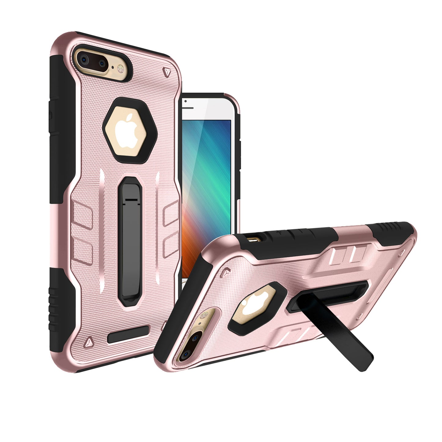 iPhone 8 Plus Rugged Case with Magnetic Kickstand