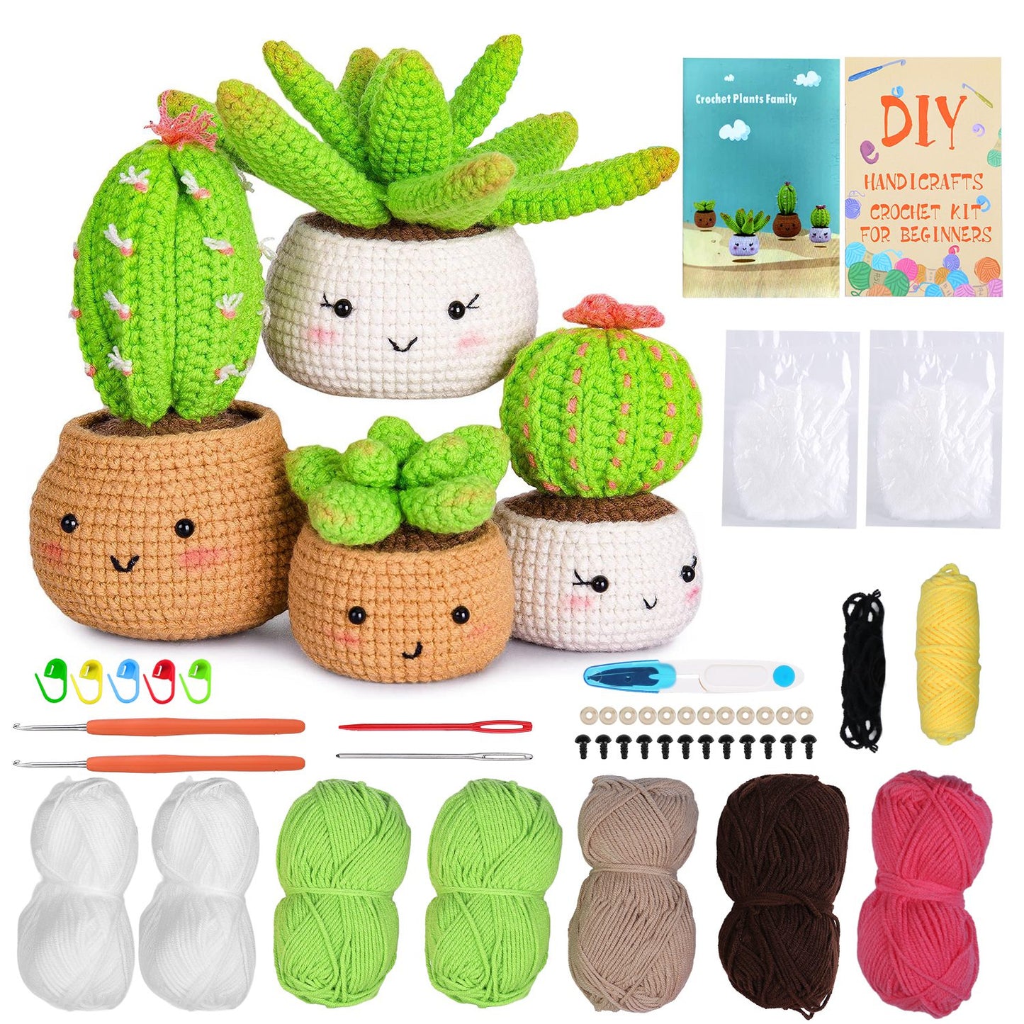 Elephant Crochet Kit for Beginners with Video Tutorials