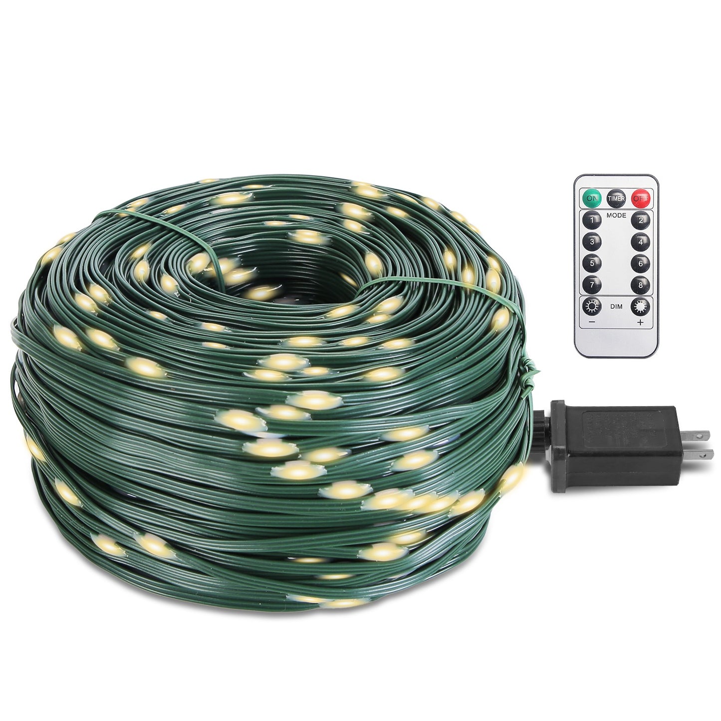 330FT 1000 LED String Lights with Remote & Timer