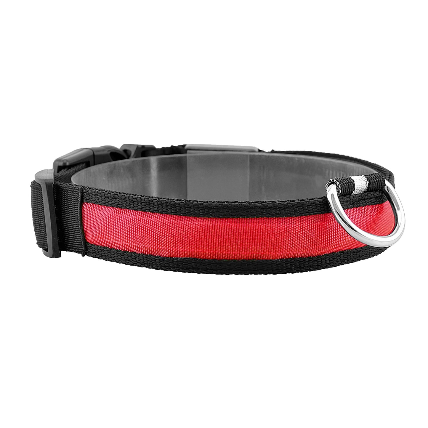 LED Dog Collar USB Rechargeable with Night Safety Lights