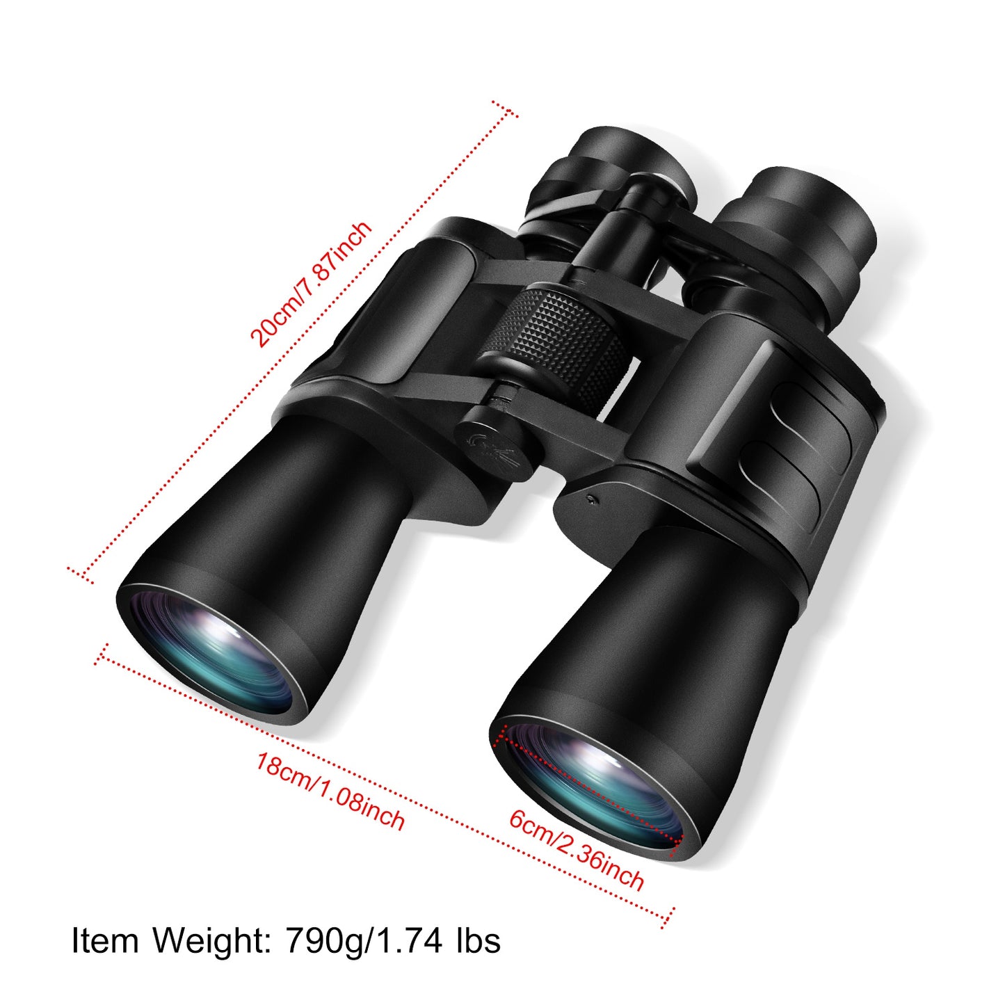 Binoculars 8-24x50 with FMC Lens and Low Light Night Vision