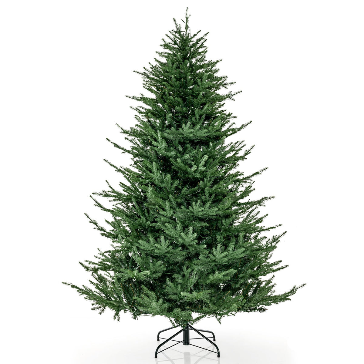 Pre-lit Christmas Tree with 280 Warm White LED Lights and 8 Lighting Modes